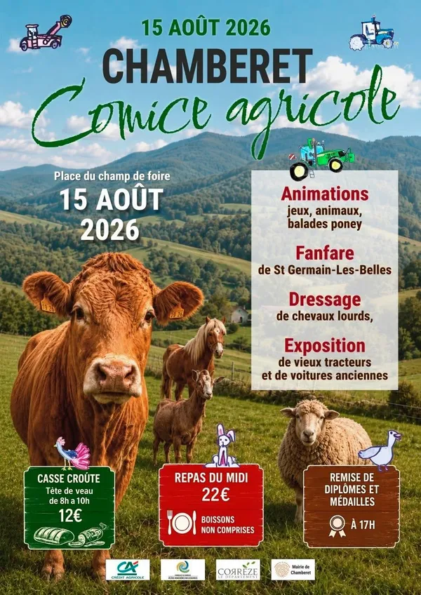 Comice Agricole à Chamberet