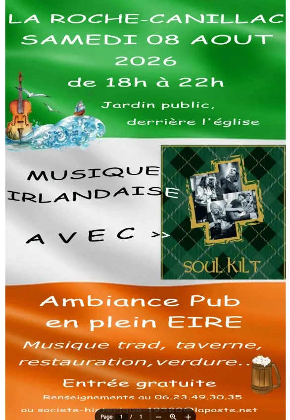 Musique traditionnelle Irlandaise