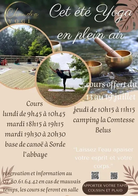 Yoga en plein air