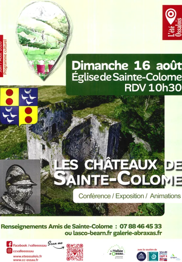Conférence : Les châteaux de Sainte-Colome