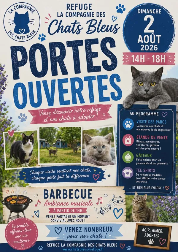 La compagnie des chats bleus : Portes ouvertes