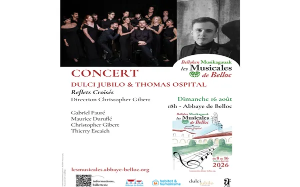 Les musicales de Belloc : Concert Reflets Croisés / Choeur Dulci Jubilo