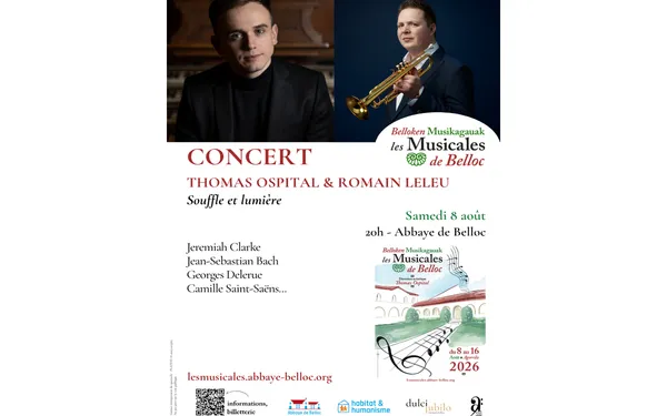Les musicales de Belloc : Concert Trompette et Orgue