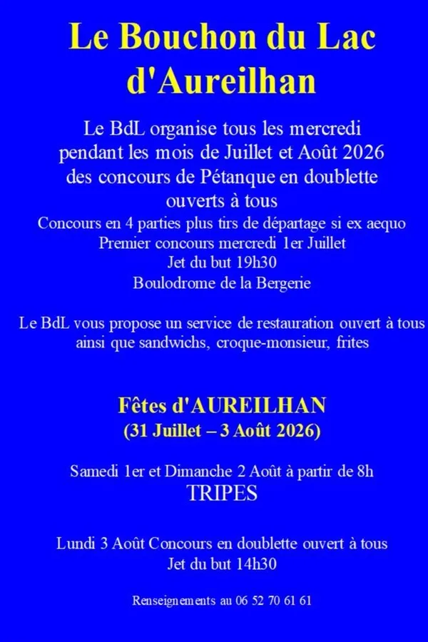 Concours de Pétanque