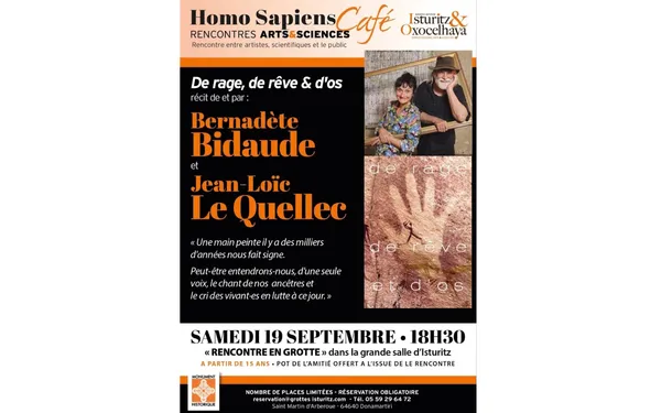 Journées Européennes du Patrimoine : Homo sapiens café