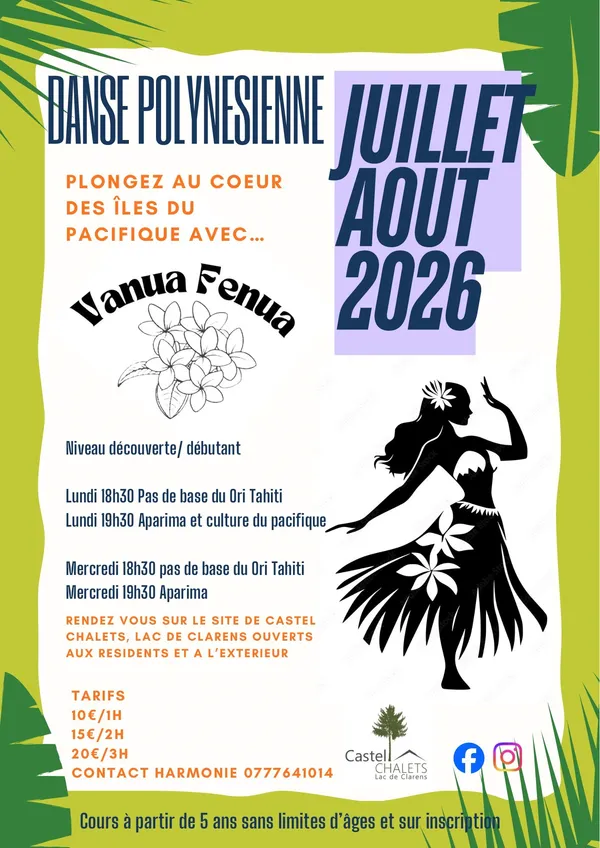 Atelier de danses polynésiennes