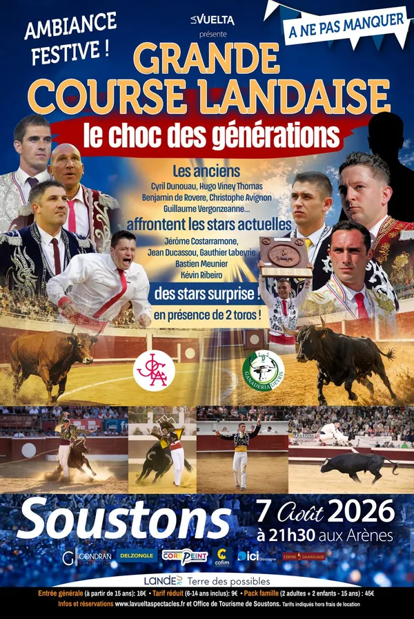 Course Landaise des fêtes