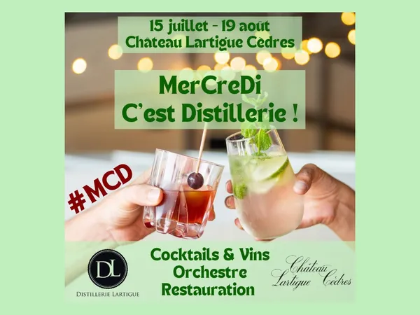 Mercredi c'est distillerie