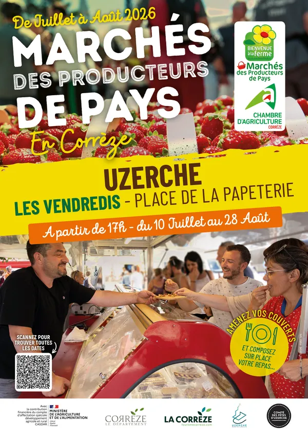 Marché des Producteurs de Pays d'Uzerche