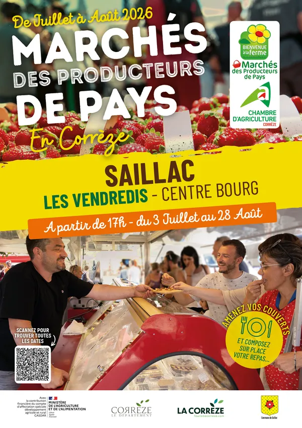 Marché des Producteurs de Pays de Saillac