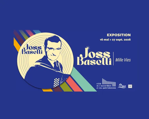 Cité de l'accordéon et des patrimoines : Exposition Joss Baselli : Mille vies