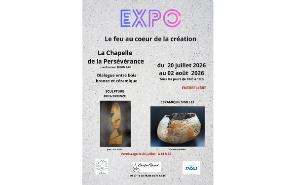 Exposition: Le feu au cœur de la création