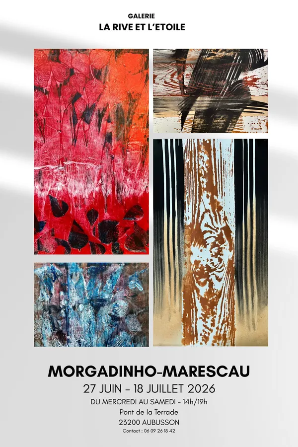 EXPOSITION Irène MORGADINHO - Pierre MARESCAU