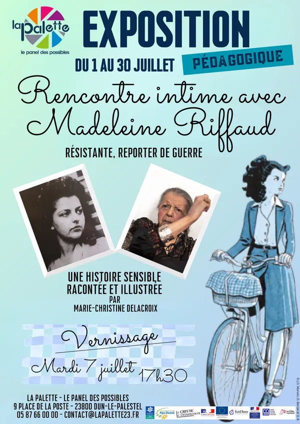 Exposition "Rencontre intime avec Madeliene Riffaud"