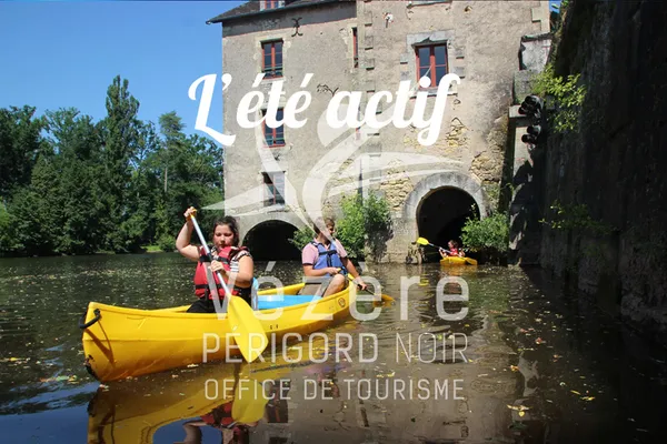 Eté actif - canoë sur l'Auvézère
