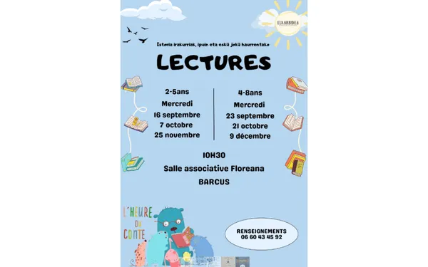 L'heure du conte 4-8 ans