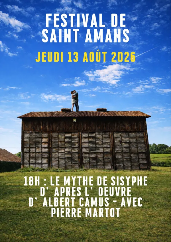 Le mythe de Sisyphe dans le cadre du Festival de Saint-Amans