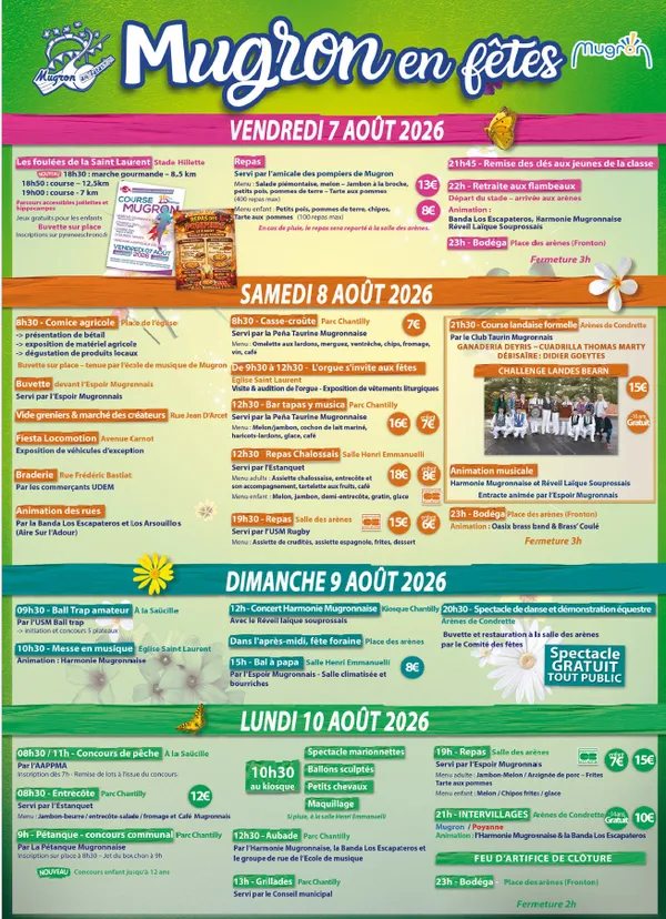 Fêtes locales de Mugron