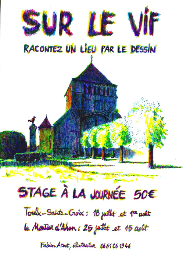 Stage de dessin sur le vif - Urban sketching
