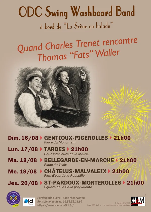 l'ODC "La Scène en balade" - Concert en plein air