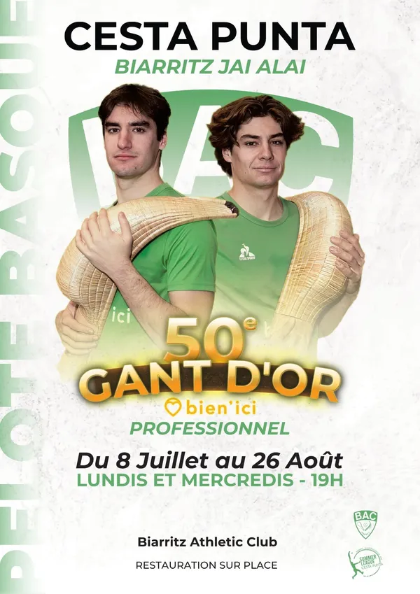 Pelote basque - Cesta Punta Gant d'Or - Slam Bien Ici - Demi-Finale