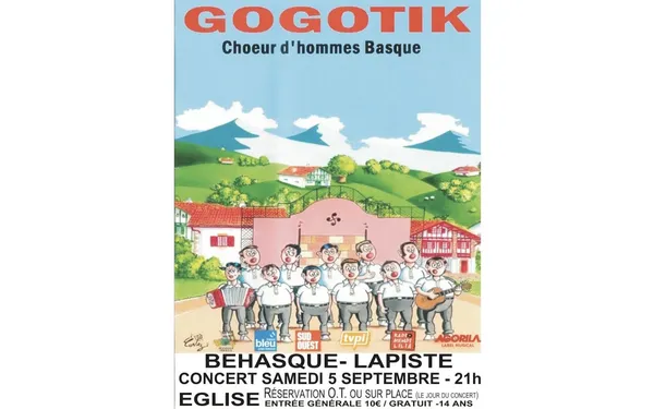Choeurs basques d'hommes Gogotik