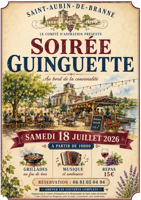 Soirée Guinguette
