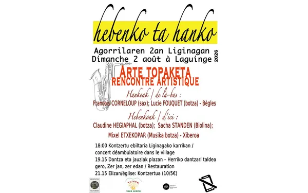 Rencontre artistique : hebenko ta hanko