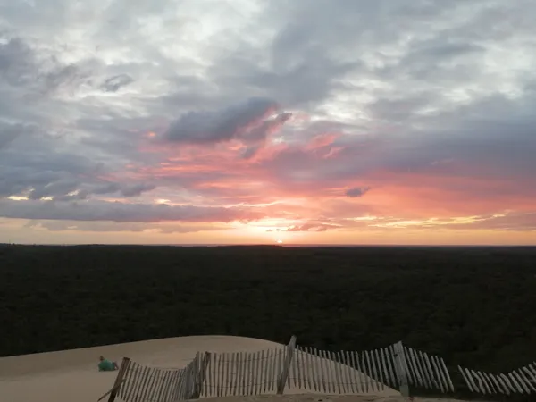 Lever du soleil sur la Dune du Pilat