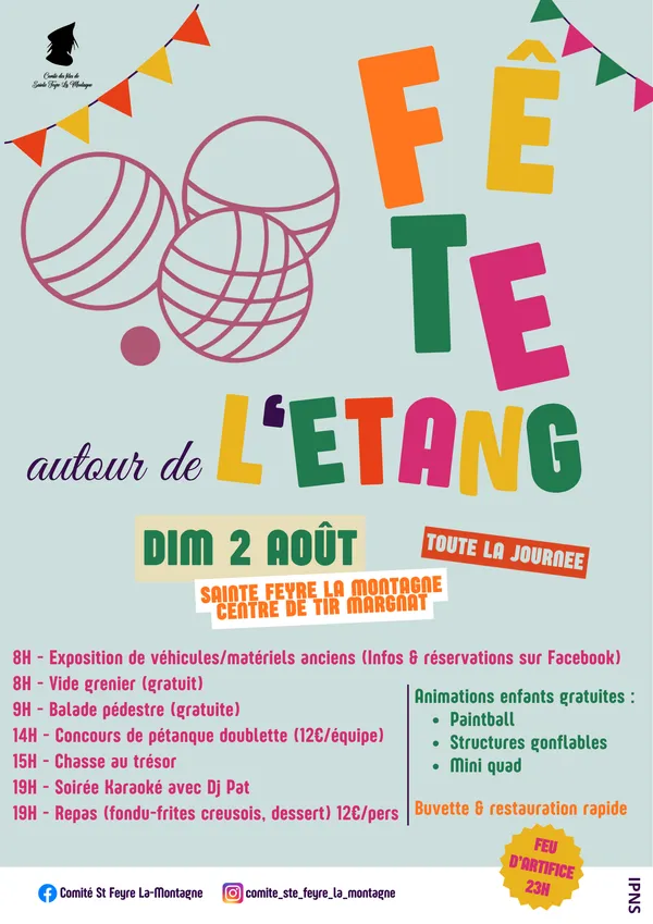 Fête autour de l’etang
