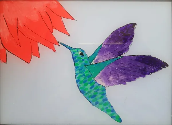 Initiation à la peinture sous verre