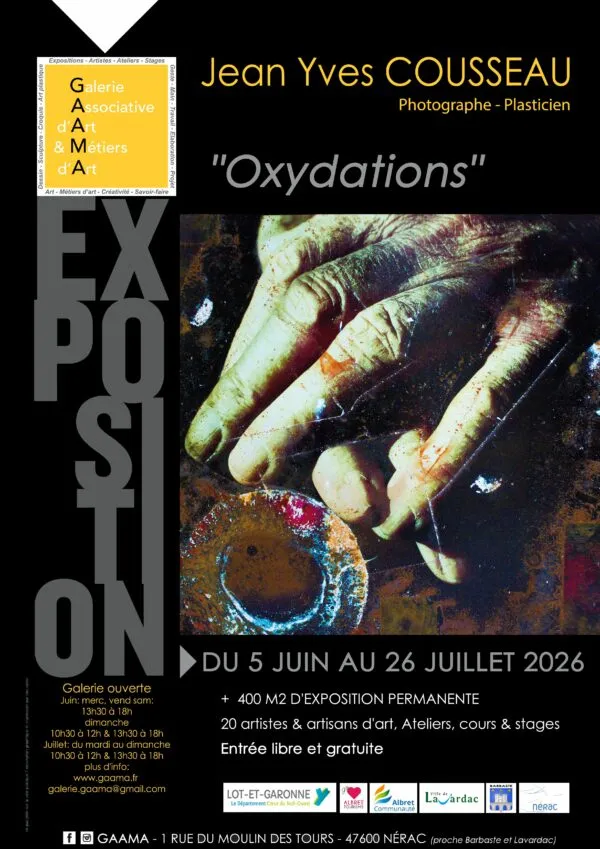 Exposition : Jean-Yves Cousseau