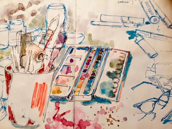 Cours d'arts plastiques pour adulte à Niort