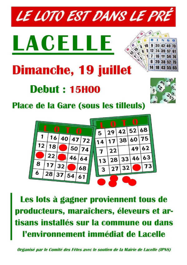 Le Loto est dans le pré