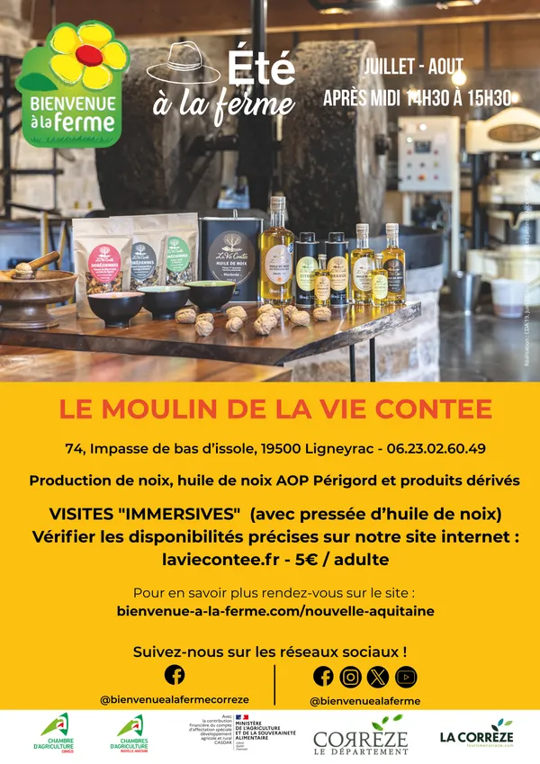 LE MOULIN DE LA VIE CONTÉE - Été à la Ferme - BAF
