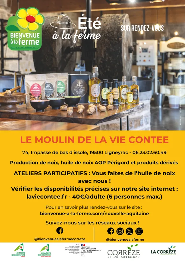 LE MOULIN DE LA VIE CONTÉE - Été à la Ferme - BAF
