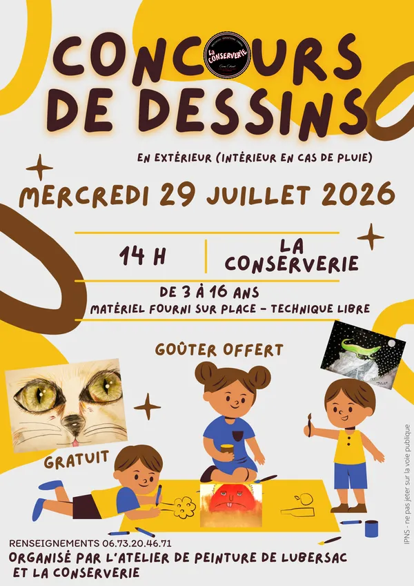 Concours de dessin pour les enfants