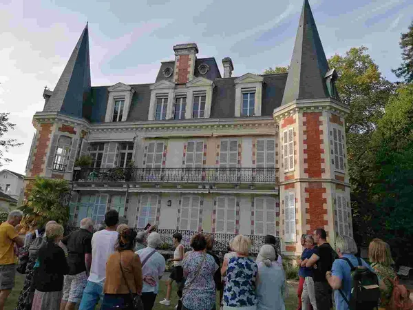 Le quartier du stade nautique et ses villas