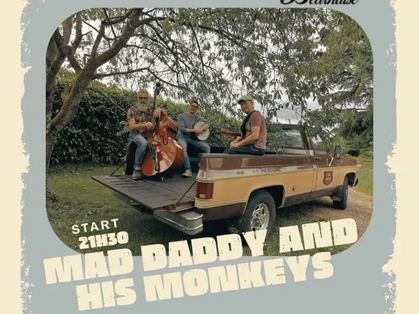 Concert avec Mad Daddy and his monkeys
