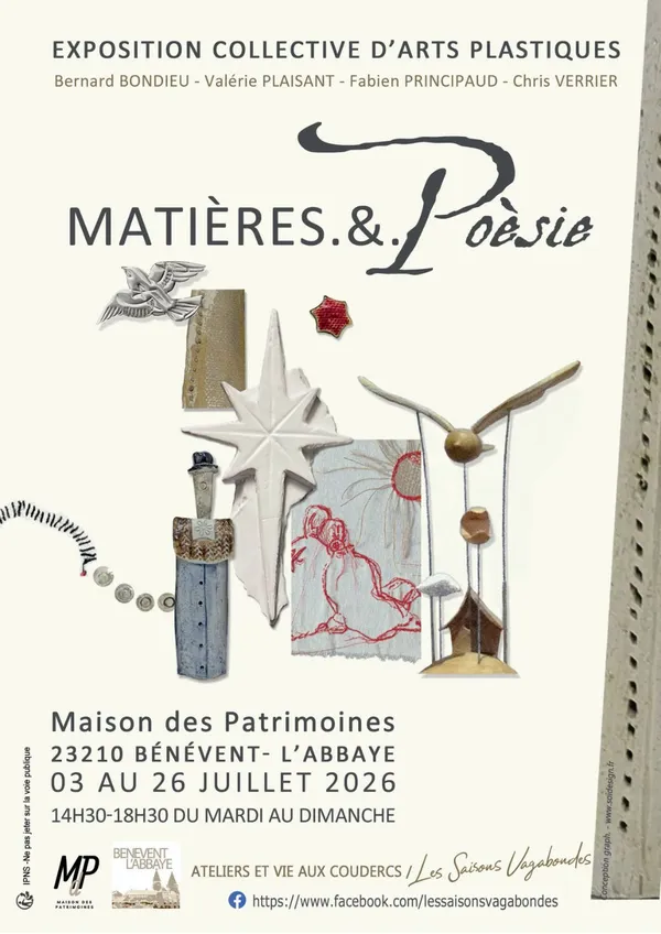 Exposition Matières & Poèsie