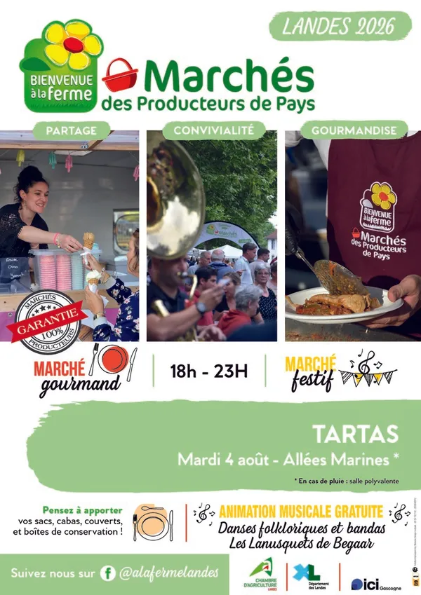 Marché des Producteurs de Pays de Tartas