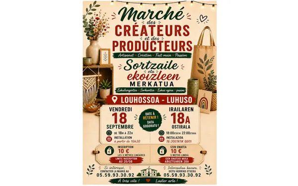 Marché des créateurs et des producteurs