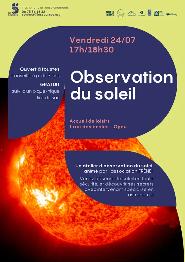 Observation du soleil