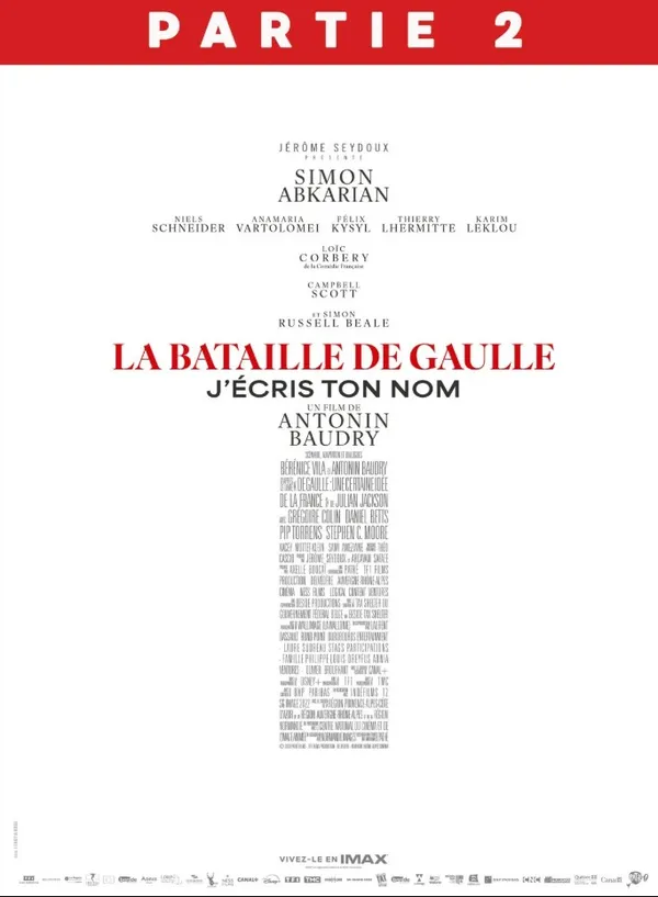 Cinéma Arudy : La bataille De Gaulle : Partie 2 - J'écris ton nom