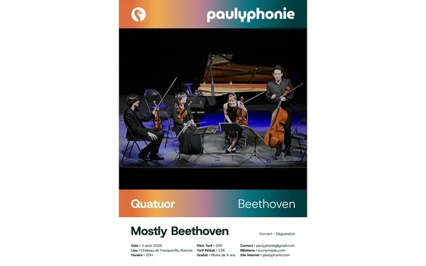Festival Paulyphonie - Mostly Beethoveen (concert dégustation)