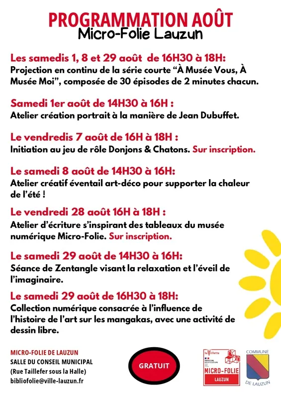 Micro-Folie : Diffusion de la série "À musée vous, à musée moi"