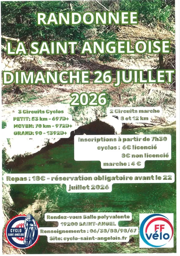 Randonnée La Saint-Angeloise