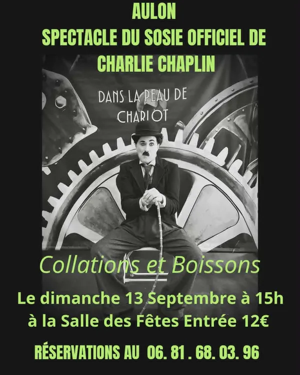 Spectacle avec Charlie CHAPLIN