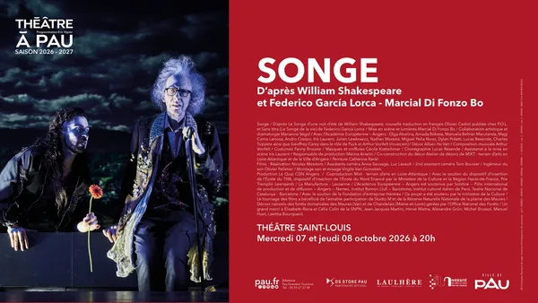 Saison Théâtre à Pau - Songe
