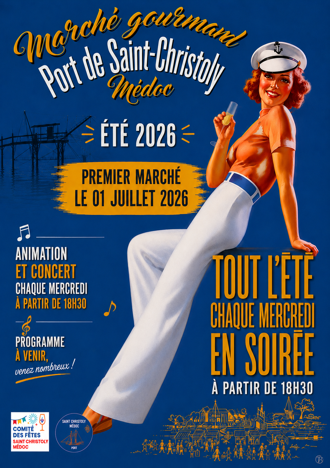 Les Marchés nocturnes et gourmands